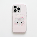 Hollow Floral Kitty iPhone Case - 图片 2