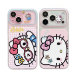 Polka Dot Kitty iPhone Case