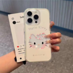 Hollow Floral Kitty iPhone Case - 图片 4