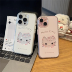 Hollow Floral Kitty iPhone Case - 图片 5