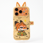 Lychee Grain Judy & Nick Zootopia iPhone Case