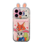 Cute Judy & Nick Zootopia iPhone Case - 图片 2