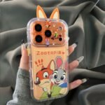 Cute Judy & Nick Zootopia iPhone Case - 图片 4