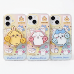 Rotatable Chiikawa Figure iPhone Case