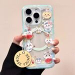 Hot‑Selling Tongue‑Out Chiikawa Cute Cartoon iPhone Case Cover - 图片 2